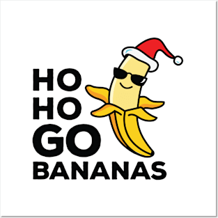 Ho Ho Go Bananas Normal Banana Dude Posters and Art